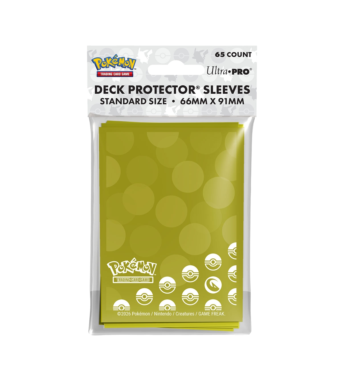 Fundas protectoras Standard ENERGÍA - Pokémon - Ultra PRO - 65u