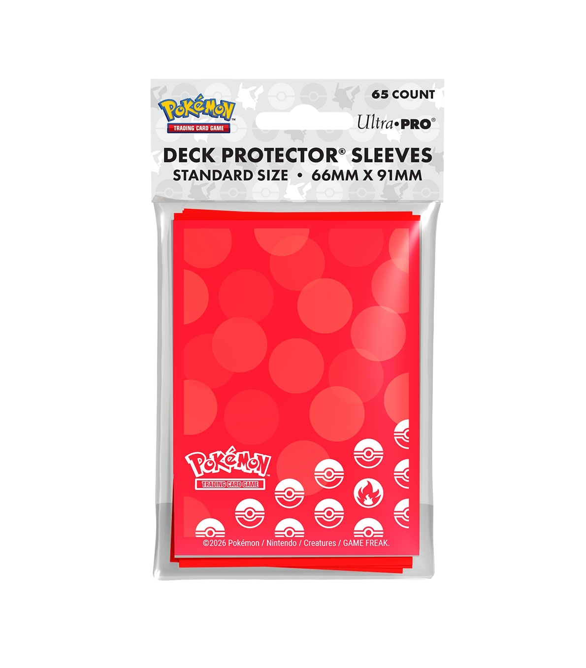 Fundas protectoras Standard ENERGÍA - Pokémon - Ultra PRO - 65u
