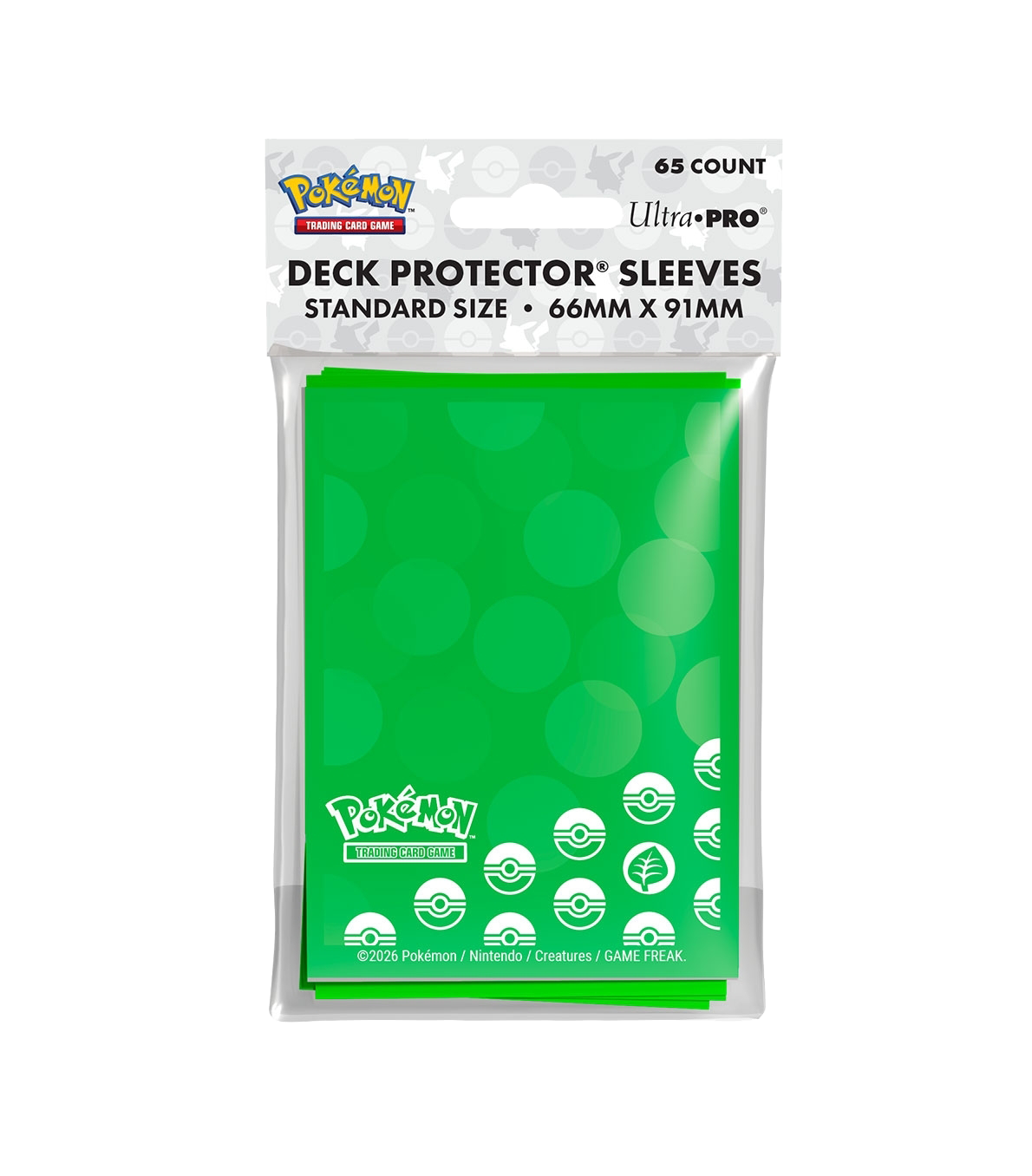 Fundas protectoras Standard ENERGÍA - Pokémon - Ultra PRO - 65u