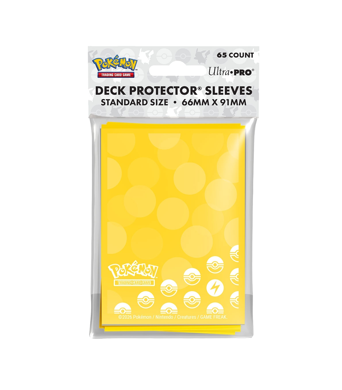 Fundas protectoras Standard ENERGÍA - Pokémon - Ultra PRO - 65u
