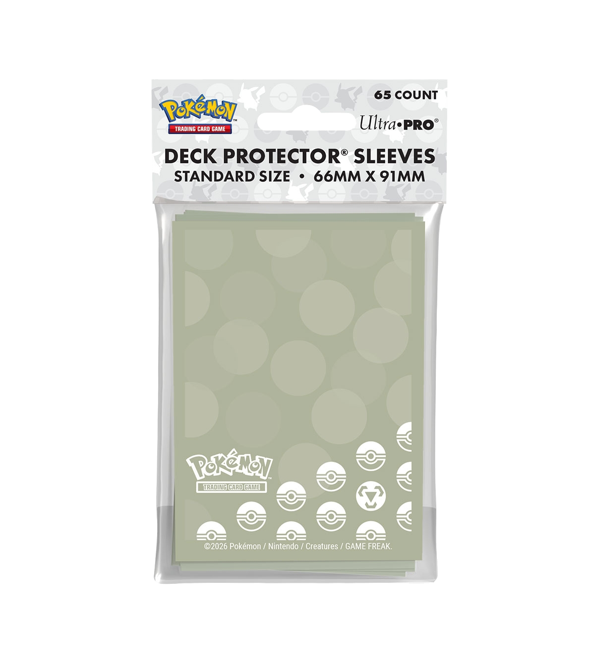 Fundas protectoras Standard ENERGÍA - Pokémon - Ultra PRO - 65u