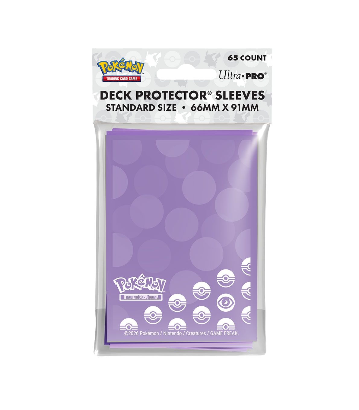 Fundas protectoras Standard ENERGÍA - Pokémon - Ultra PRO - 65u