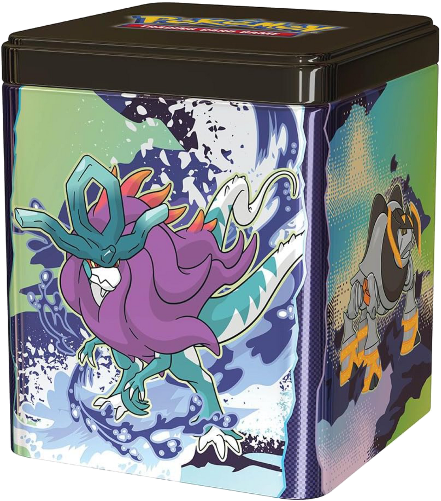 Lata apilable 2025 de TCG Pokémon en Español