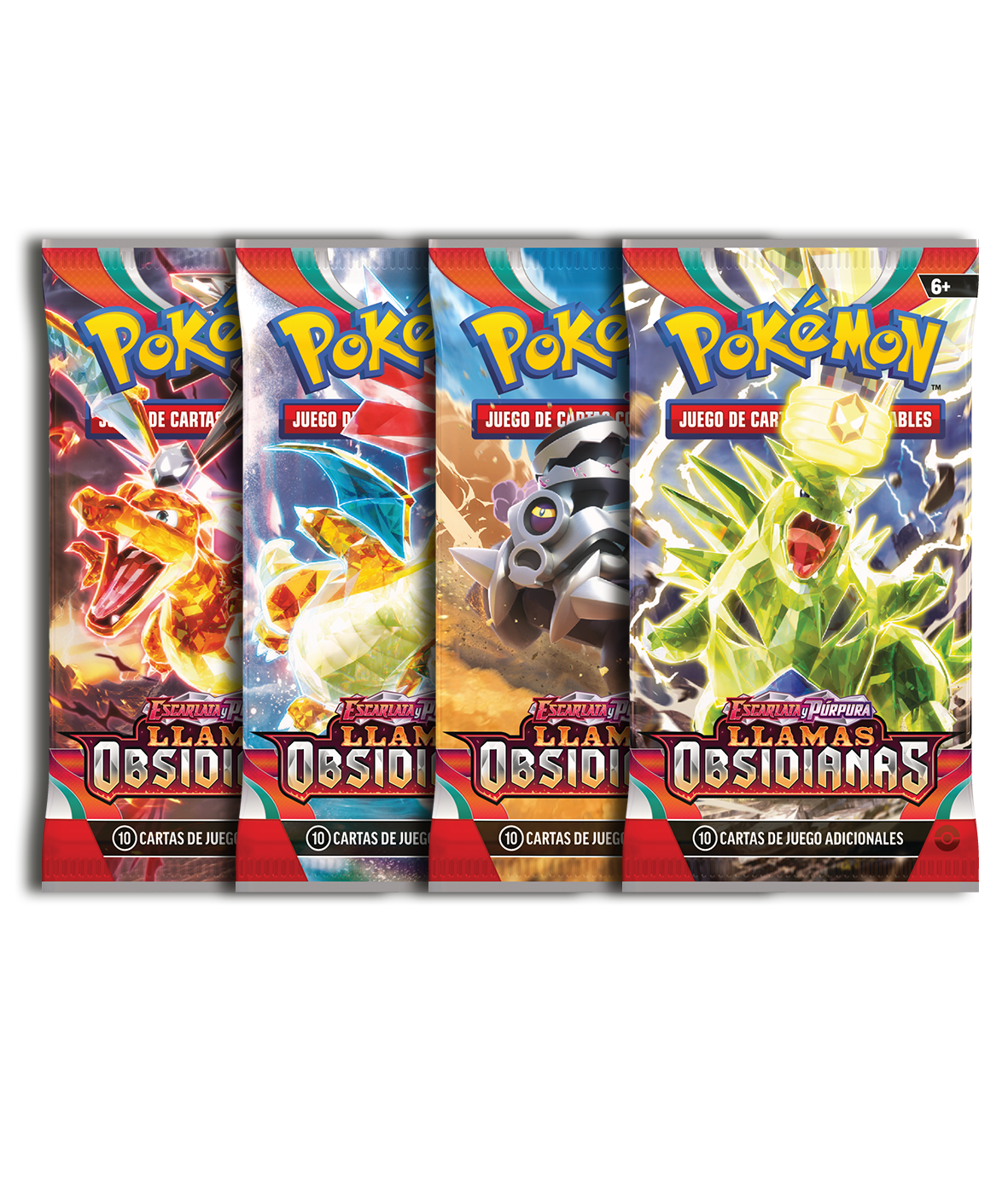 Caja de 36 Sobres - Llamas Obsidianas - Español - El Podenco TCG