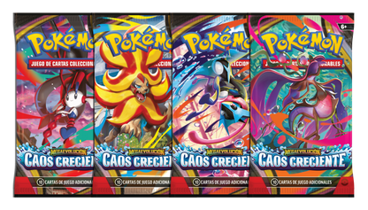 Sobre Suelto - Pokémon Megaevolución - Caos Creciente - Español