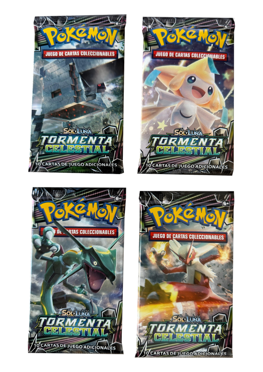 Sobre Suelto - Pokémon Sol y Luna - Tormenta Celestial - Español